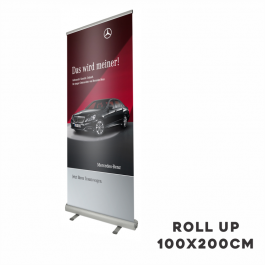 Estrutura Roll Up - 100x200cm  100x200cm    