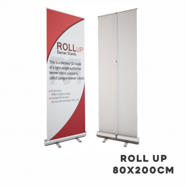 Estrutura Roll Up - 80x200cm  80x200cm    